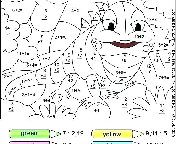 Math Coloring Worksheet â Indiansnacks Co