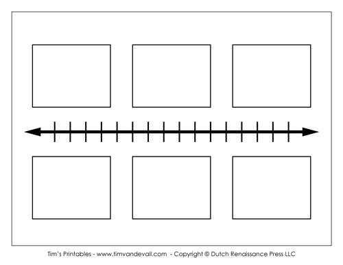 Blank Timeline Template