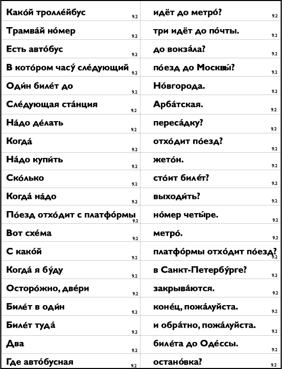 Sets Of Cards For Talk Russian Activity 9 2