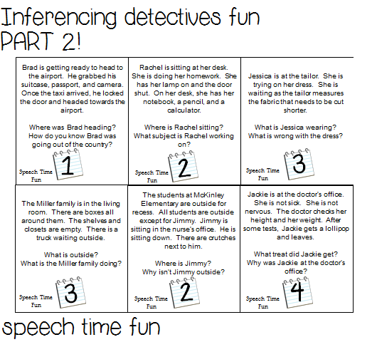 Printables  Inference Worksheets  Anitalophile Worksheets Printables