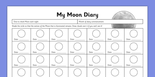 My Moon Diary