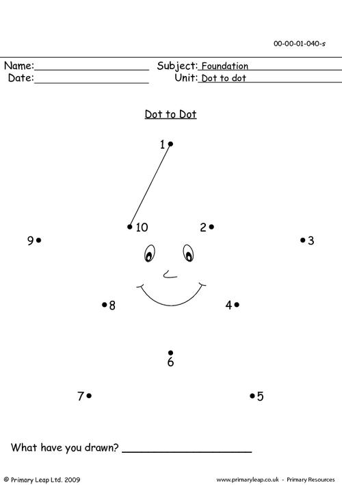 Counting Dot To Dot