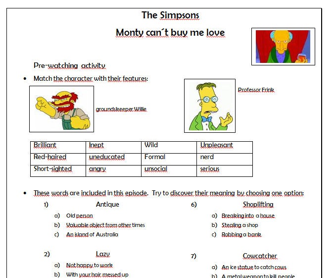 Watching  The Simpsons