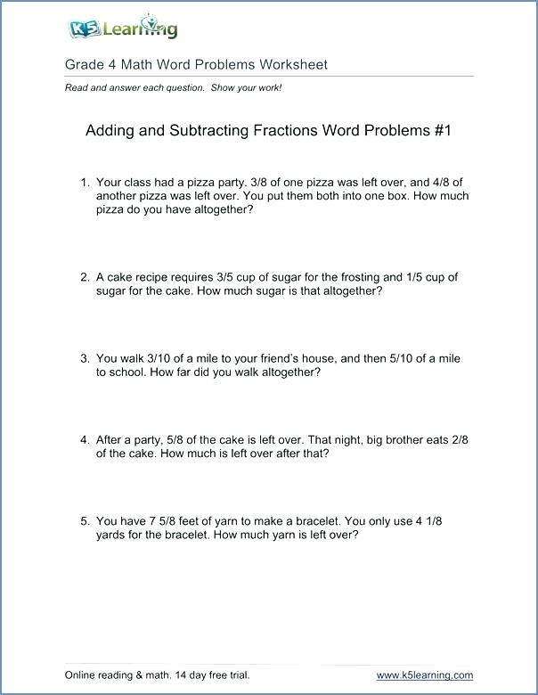 3rd Grade Math Problem Solving Worksheets Free Math Problem