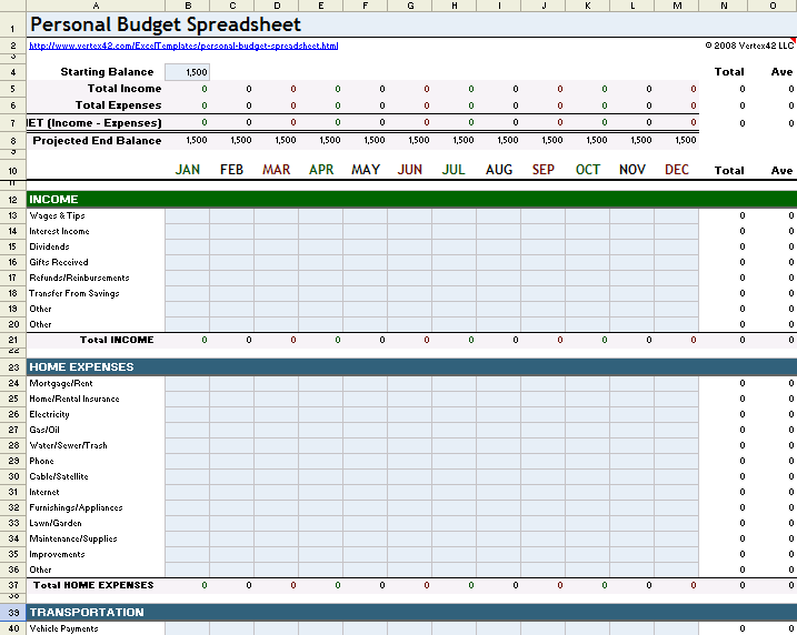 50 Free Excel Templates To Make Your Life Easier
