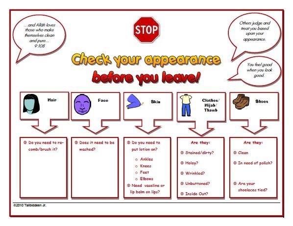 Printable Worksheets For Personal Hygiene