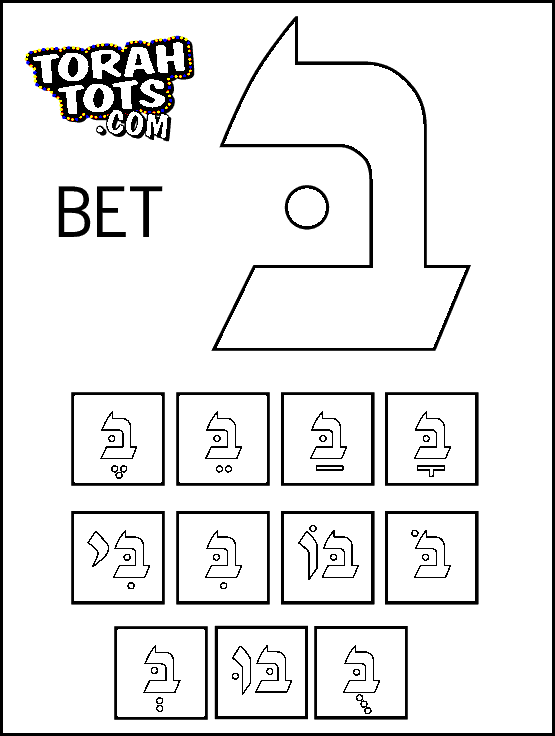 Tracing The Aleph Bet For Children