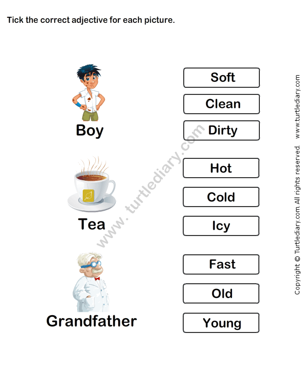Pin On Adjectives Worksheets