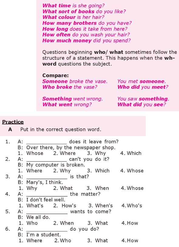 Grade 8 English Grammar Worksheets