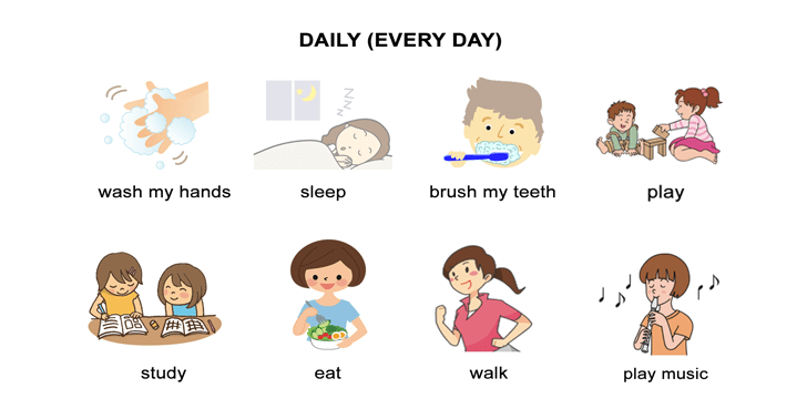 Daily Routines Worksheet