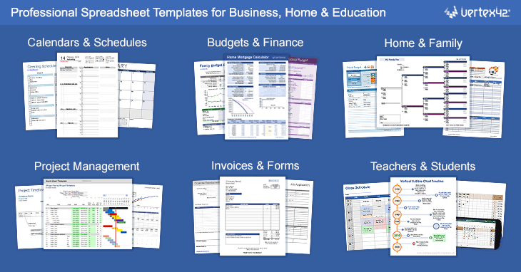 Free Excel Templates And Spreadsheets