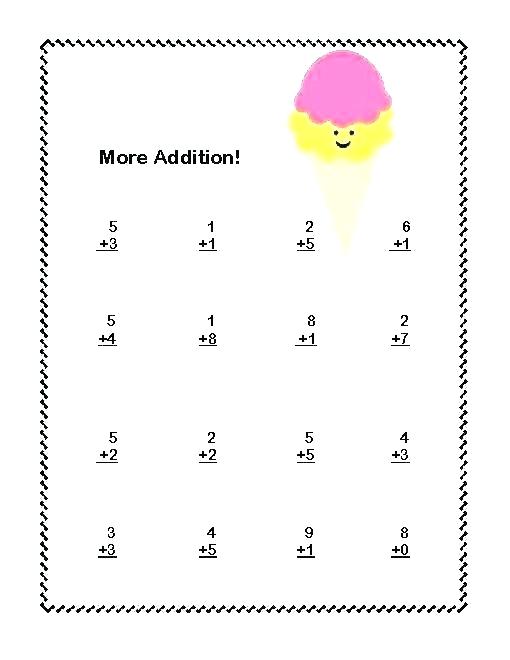 Addition Coloring Sheets For First Grade â Highfiveholidays Com