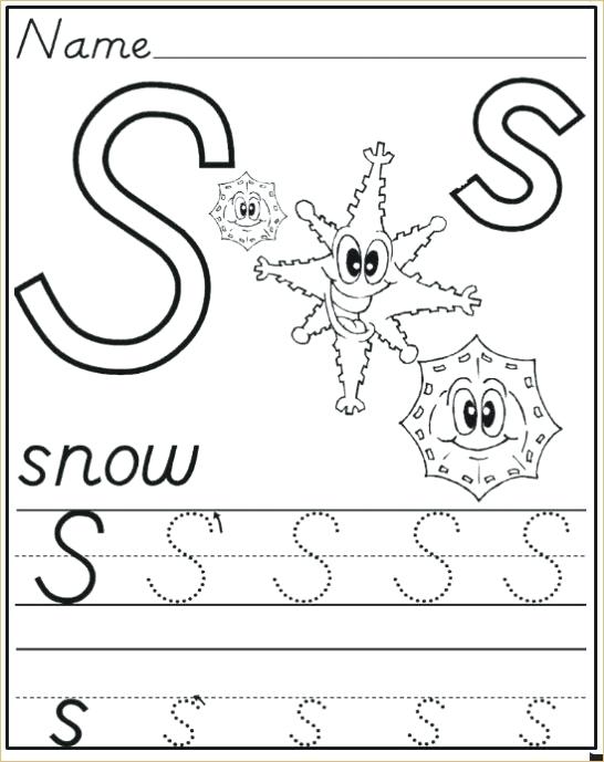 Letter S Worksheets For Preschool â Franceitaly Co