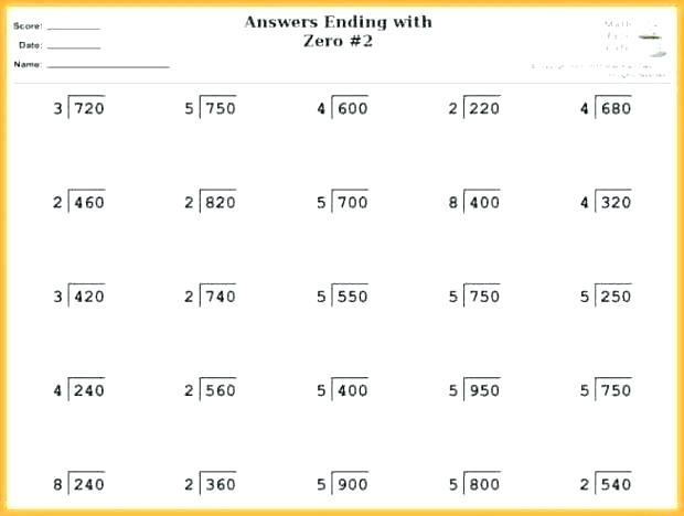 Printable Division Worksheets 3rd Grade â Charleskalajian Com