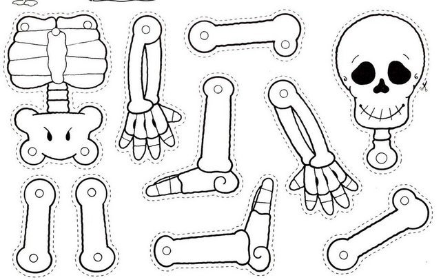 Skeleton Craft For Kids (20)